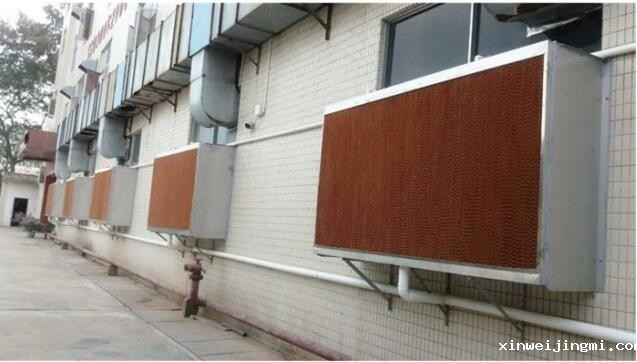 注塑厂降温水帘安…